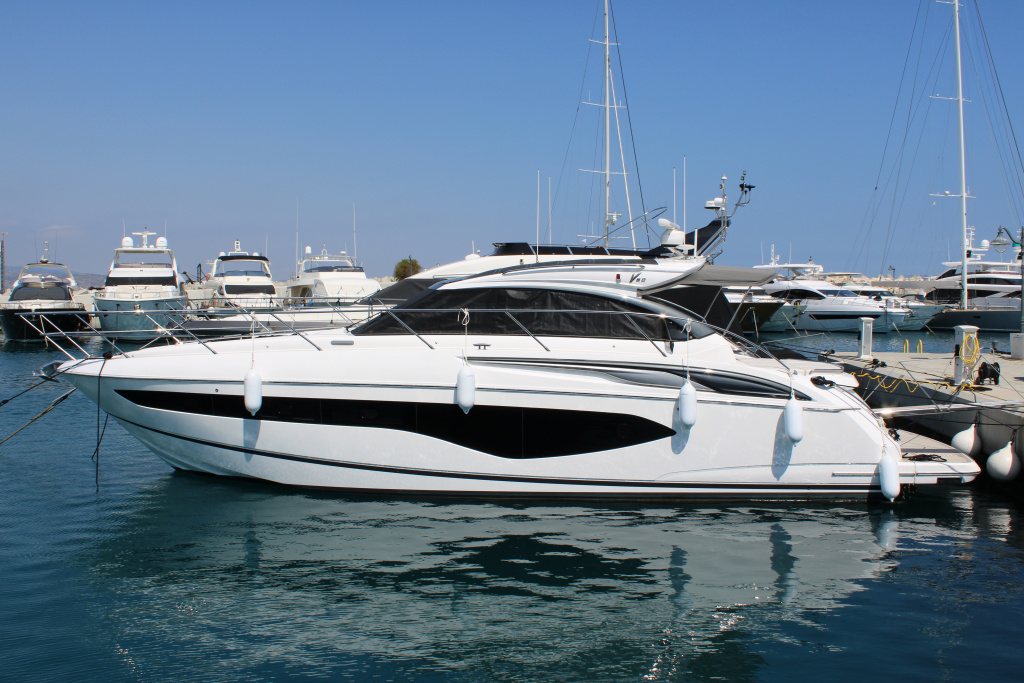 Yacht Princess V50 for private charters in Cyprus